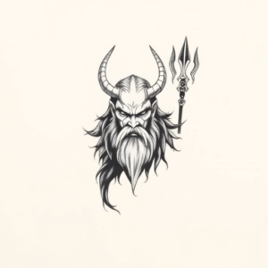 Sketch Odin Tattoo