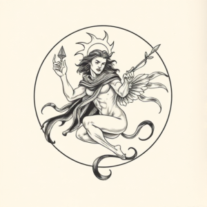 Sketch Orion Tattoo