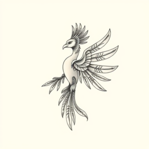 Sketch Quetzalcoatl Tattoo
