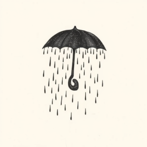 Sketch Rain Tattoo