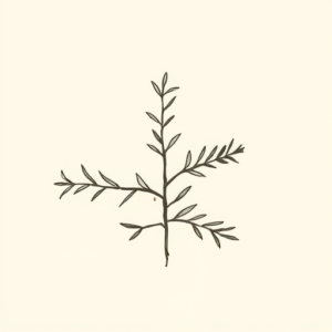 Sketch Rosemary Tattoo