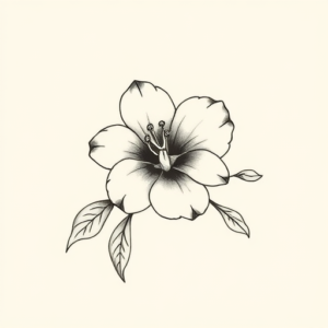 Sketch Sampaguita Tattoo