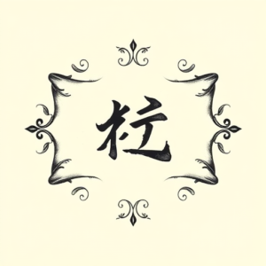 Sketch Scroll Tattoo