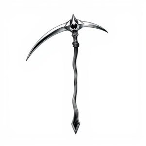 Sketch Scythe Tattoo