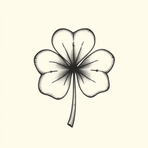 Sketch Shamrock Tattoo