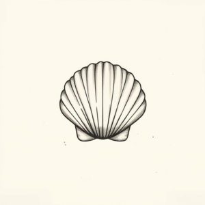 Sketch Shell Tattoo
