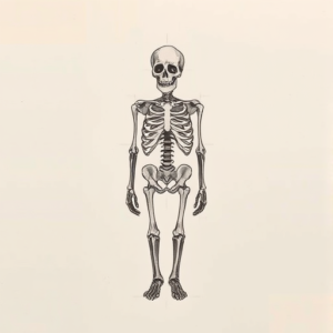 Sketch Skeleton Tattoo