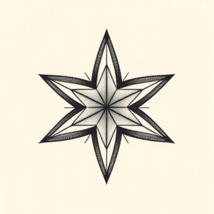 Sketch Star Tattoo