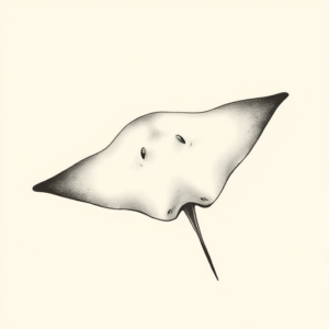 Sketch Stingray Tattoo