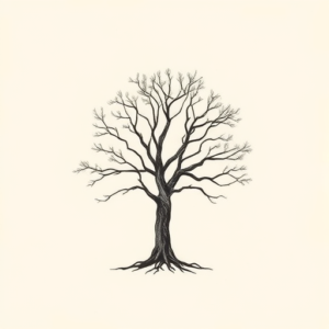Sketch Tree Tattoo