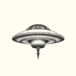 Sketch Ufo Tattoo