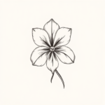 Sketch Violet Tattoo