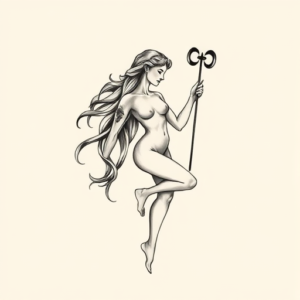 Sketch Virgo Tattoo