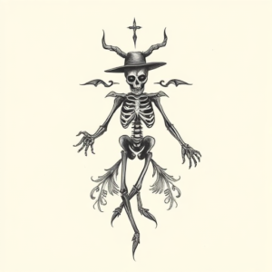 Sketch Voodoo Tattoo