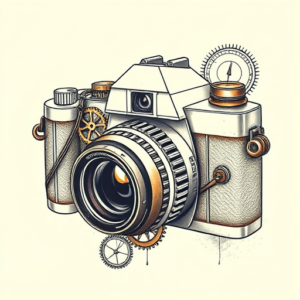Steampunk Camera Tattoo