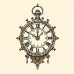 Steampunk Clock Tattoo