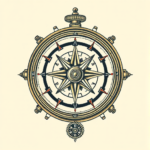 Steampunk Compass Tattoo