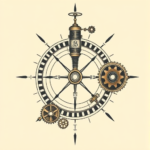 Steampunk Coordinates Tattoo