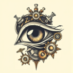 Steampunk Eye Tattoo