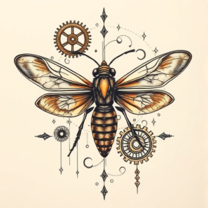 Steampunk Firefly Tattoo