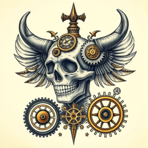 Steampunk Incubus Tattoo