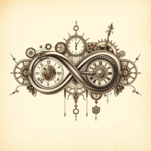 Steampunk Infinity Tattoo