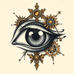 Steampunk Iris Tattoo