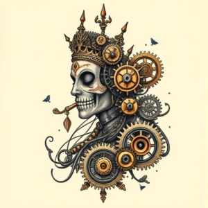 Steampunk Kali Tattoo