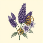 Steampunk Lavender Tattoo