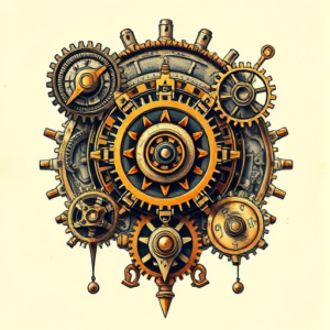 Steampunk Mechanic Tattoo
