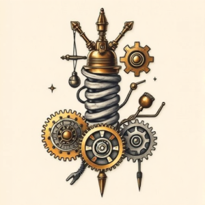 Steampunk Medical Tattoo