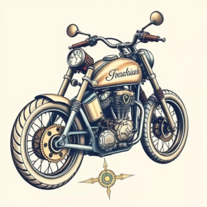 Steampunk Motorcycle Tattoo