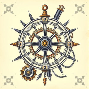 Steampunk Nautical Tattoo