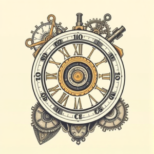 Steampunk Planchette Tattoo