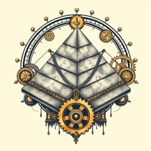 Steampunk Pyramid Tattoo
