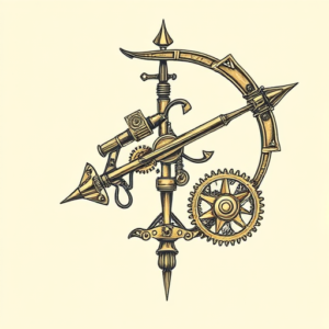 Steampunk Sagittarius Tattoo