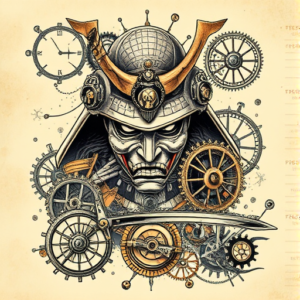 Steampunk Samurai Tattoo