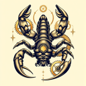 Steampunk Scorpio Tattoo