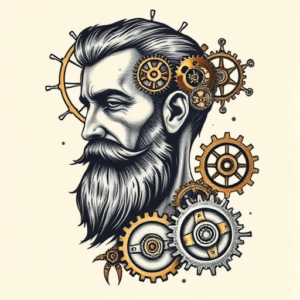 Steampunk Stoic Tattoo