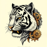 Steampunk Tiger Tattoo