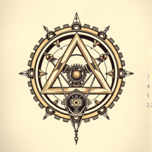 Steampunk Triquetra Tattoo