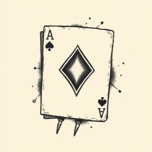 Stick-And-Poke Ace Tattoo