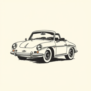 Stick-And-Poke Car Tattoo