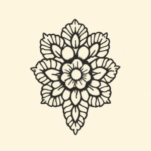 Stick-And-Poke Crochet Tattoo