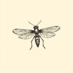 Stick-And-Poke Firefly Tattoo