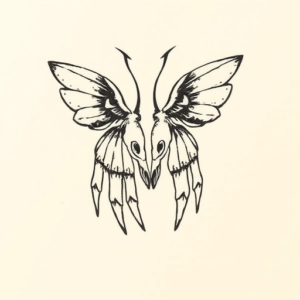 Stick-And-Poke Hades Tattoo