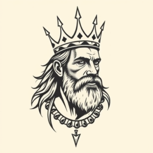 Stick-And-Poke King Tattoo