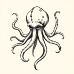 Stick-And-Poke Medusa Tattoo