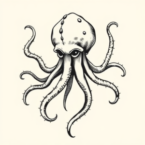 Stick-And-Poke Medusa Tattoo