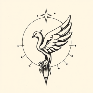 Stick-And-Poke Orion Tattoo